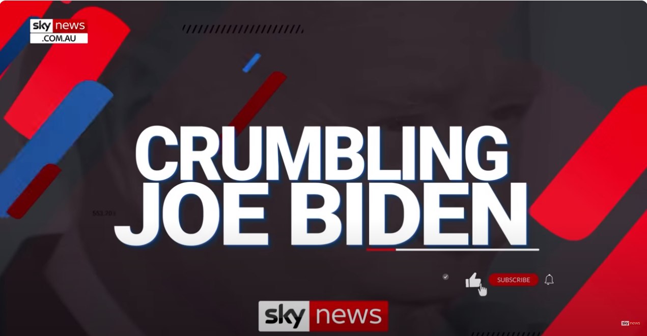 Crumbling Joe Biden - The World laughs