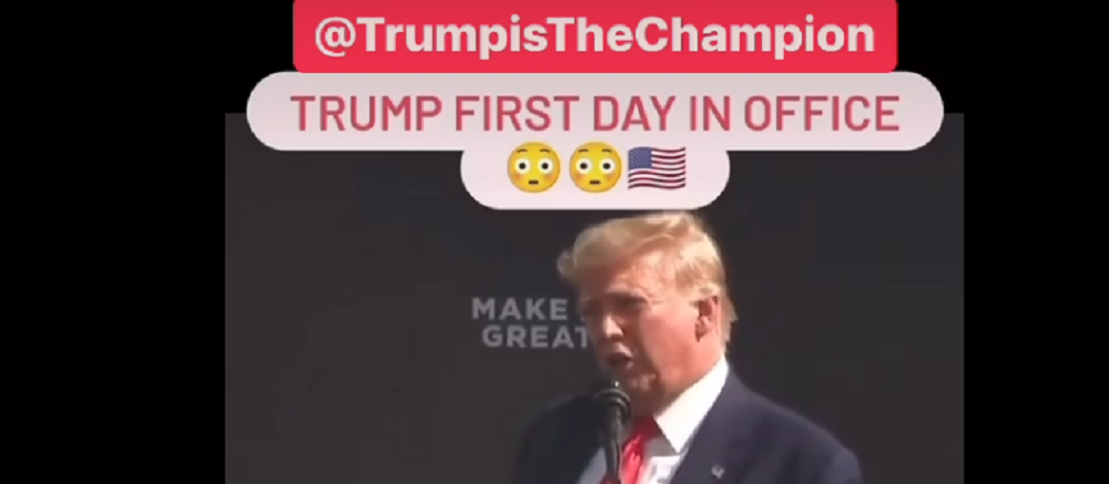 President Trumps First Day in Office