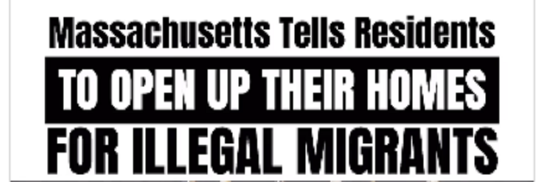 Residents asked to open their homes to Illegals