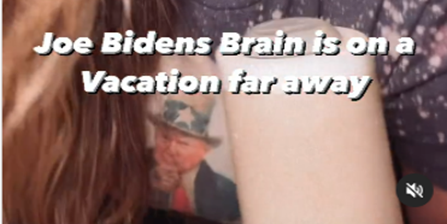 joe bidens brain is on vacation far away