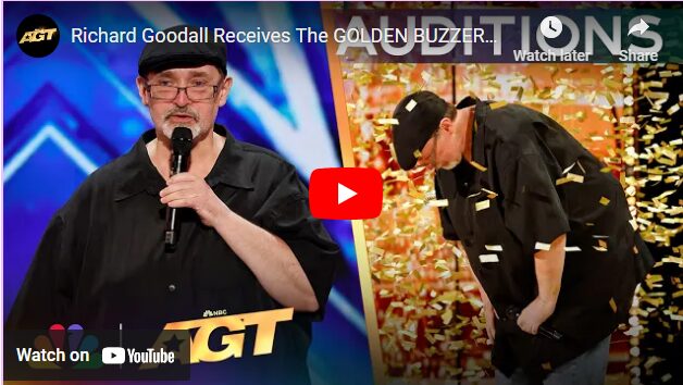 Richard Goodall Receives The GOLDEN BUZZER For “Don’t Stop Believin'”