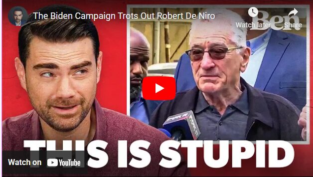 The Biden Campaign Trots Out Robert De Niro
