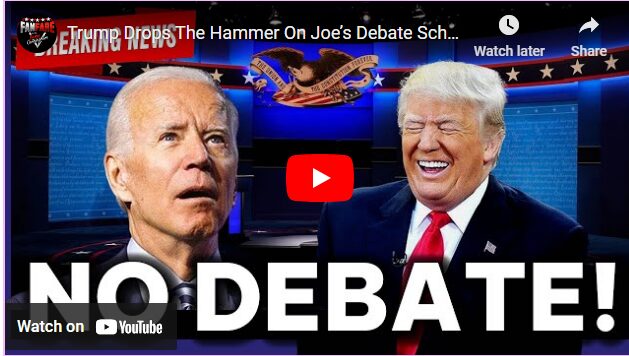 Trump Drops The Hammer On Joe’s Debate Scheme! Libs Go Nuts!