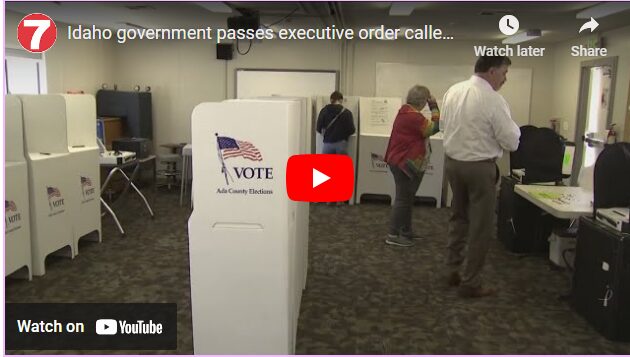 Idaho government passes executive order called ‘Only Citizens Will Vote Act’