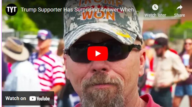 Trump Supporter Has Surprising Answer When Asked About Biden