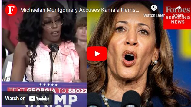 Michaelah Montgomery Accuses Kamala Harris of Harming Black Community