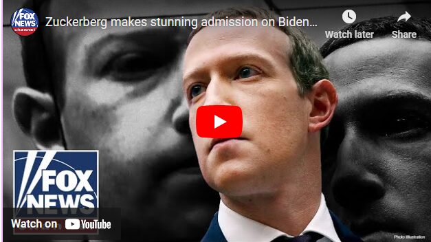 Zuckerberg makes stunning admission on Biden-Harris admin