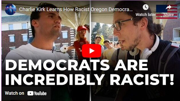 Charlie Kirk Learns How Racist Oregon Democrats Are