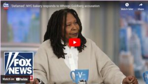 NYC bakery responds to Whoopi Goldberg accusation